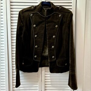 Zara Suede Military Style Jacket!!